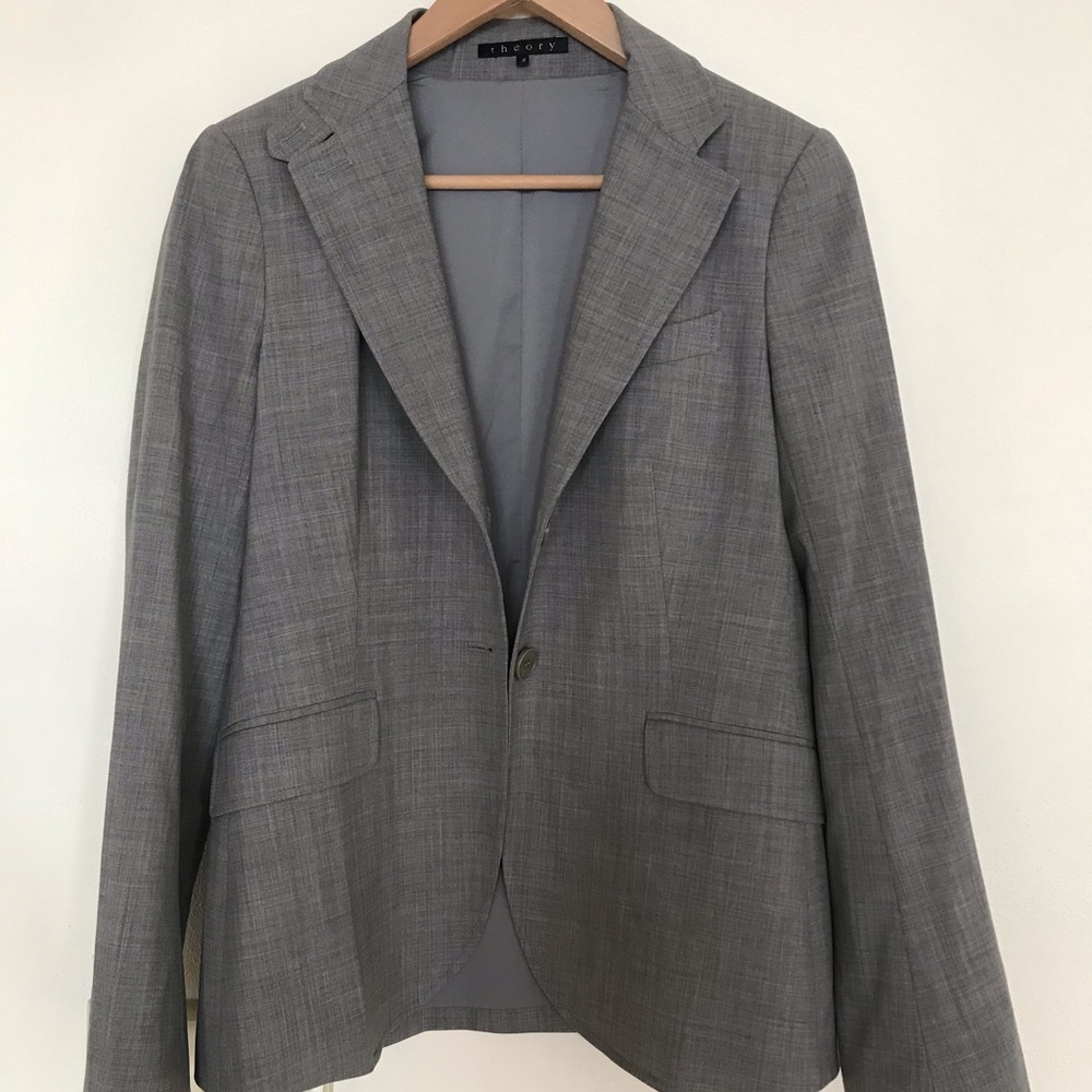 Grey suit